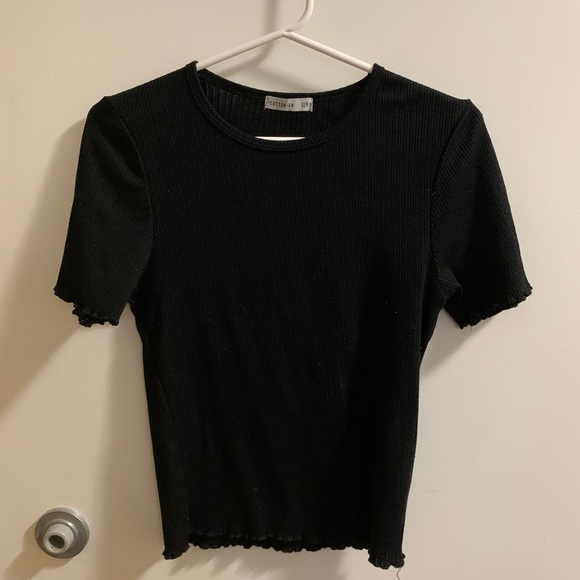 cotton on black t-shirt - Picture 1 of 1